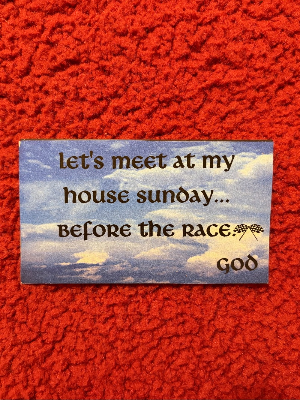 Messages from God magnet